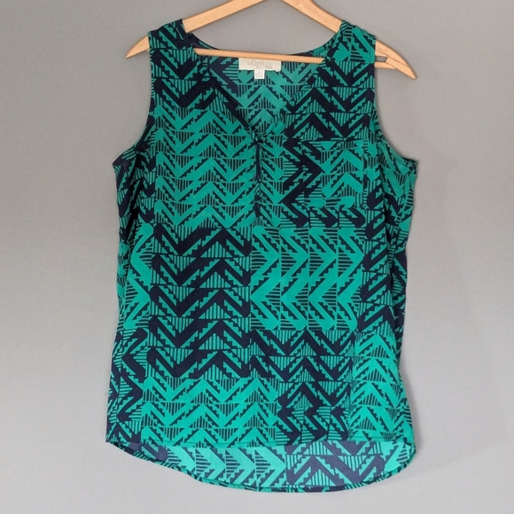 Olive and Oak sleeveless blouse size m - Picture 1 of 3